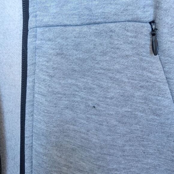 Senita Athletics Winter Lodge Zip Up Heathered Gray Size Small - Picture 7 of 7